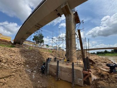 Obras seguem em ritmo acelerado com conclusão prevista em até 10 meses. Foto: Luy Andriel/Deracre