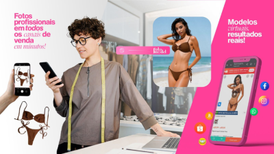 Com o FotoModel, a fotografia de alto nível chega ao celular e democratiza a moda digital.