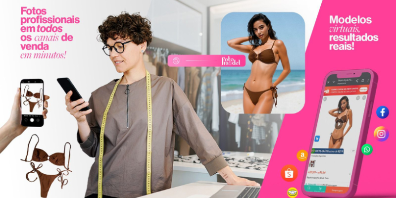 Com o FotoModel, a fotografia de alto nível chega ao celular e democratiza a moda digital.