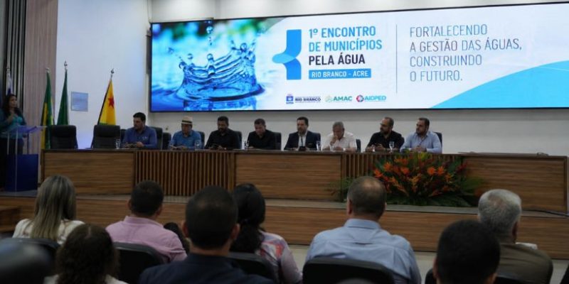 Rio Branco e as políticas públicas da água ganham força em debate sobre sustentabilidade e futuro urbano