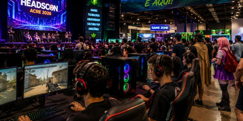 O avanço do mercado de tecnologia e o impacto econômico da cultura gamer em Rio Branco